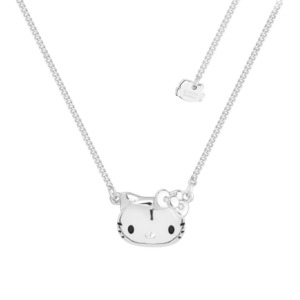 Sanrio - Hello Kitty - Necklace - 14k White Gold Plated