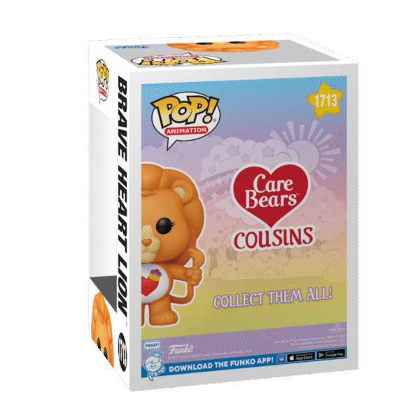 Care Bears - Cousins Funko Pops - Braveheart Lion - Image 3