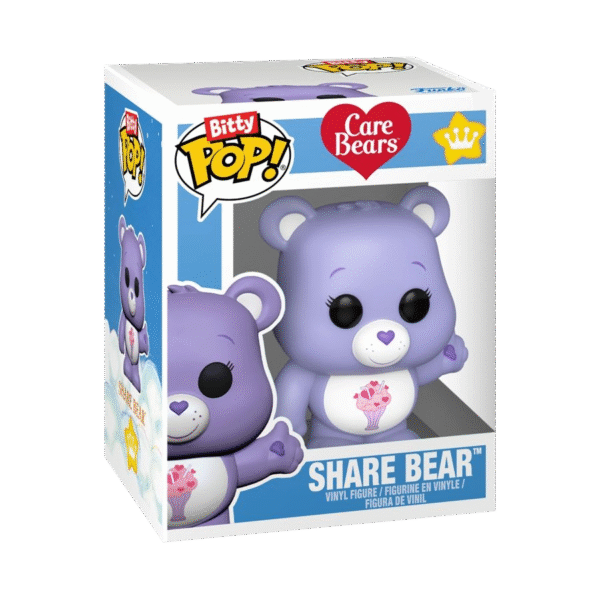 Care Bears - Funko Bitty Pops - Share Bear Cloud Car - Image 2