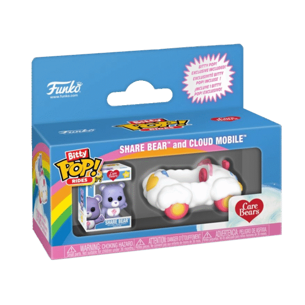 Care Bears - Funko Bitty Pops - Share Bear Cloud Car